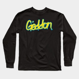 Geddon (Yellow & Blue) Long Sleeve T-Shirt